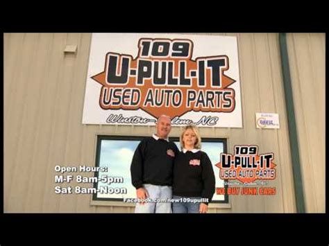 109 you pull it - You can also be looking for a car junkyard near me to sell your junk car, find the closest salvage yard near me and, ask around for the best price, ask if they pick up the junk car for free. Or you can CALL US TODAY (855) 497-1176 to get an over-the-phone cash for junk cars offer and schedule a pick up time. 